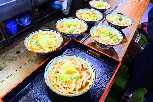 固くて太~い！ 吉田のうどん!おいしそ〜う♪