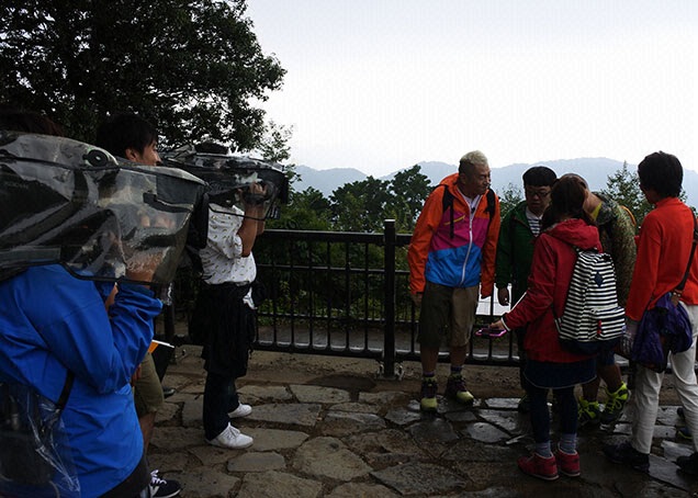 ついに山頂へ到着！ 今日１日お疲れ様でした！
