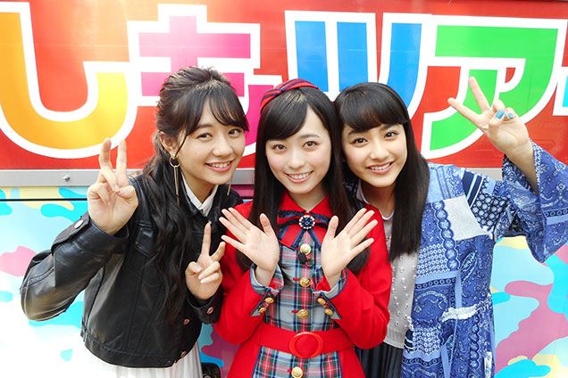 そして、ヤングな女子２人も隔週レギュラーに！ 平祐奈ちゃん（右）と伊藤萌々香ちゃん（左）です！