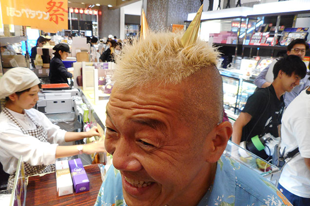 美味しいものばっかりでウドさんも浮かれ気分！