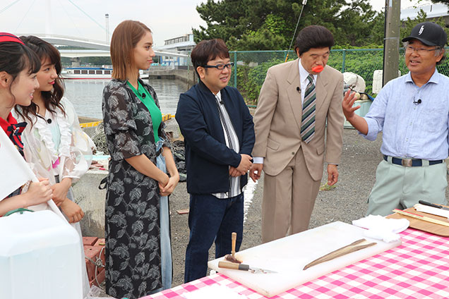 漁港で獲れたてアナゴを料理します！