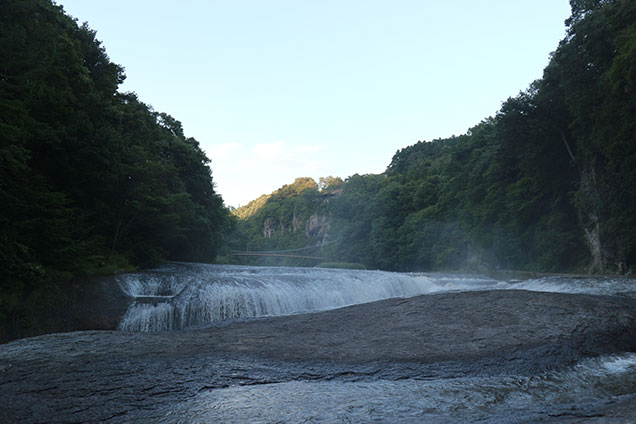 そしてやってきました！日本のナイアガラ「吹割の滝」！