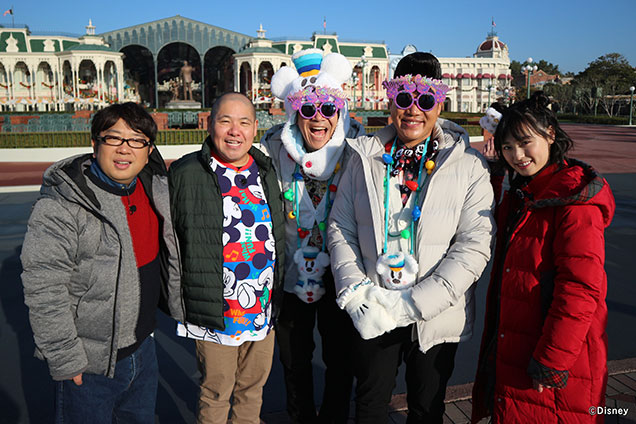 本日は冬の東京ディズニーリゾートでクリスマスを満喫！