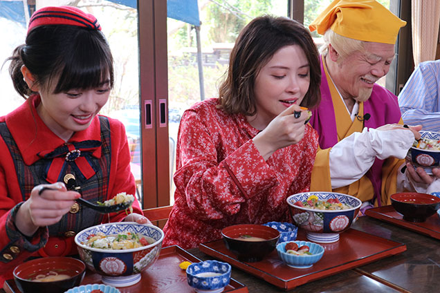 水戸名物の納豆が入ったねばり丼！︎