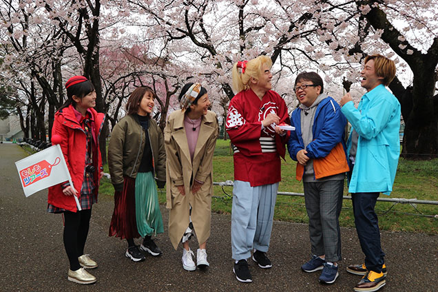 そして到着！高田城のある高田公園！標本木前からスタートです！