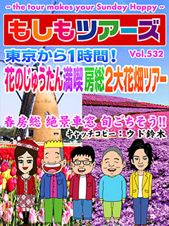 東京から1時間！花のじゅうたん満喫 房総2大花畑ツアー