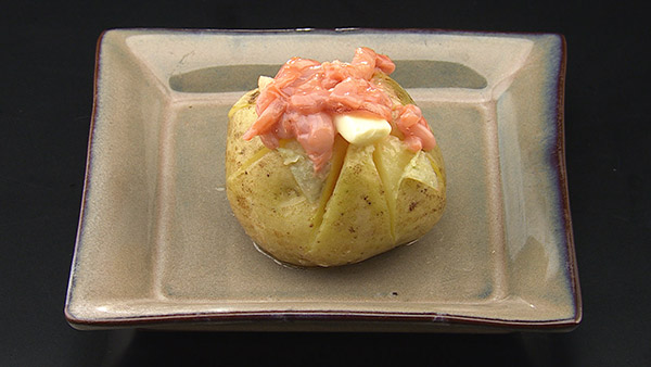 長谷川雅紀考案「オススメはじゃがバターなんじゃが！」
