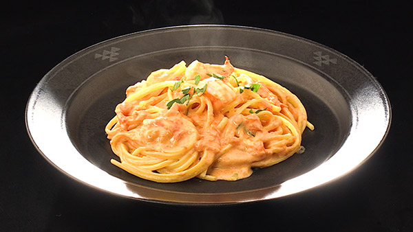 津田篤宏考案「スーススークリームパスタ」