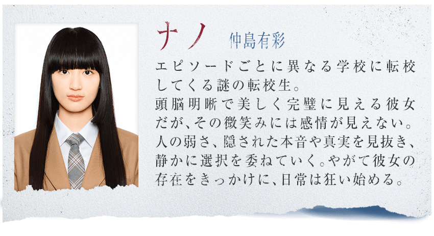 転校生ナノ キャラクター「ナノ」