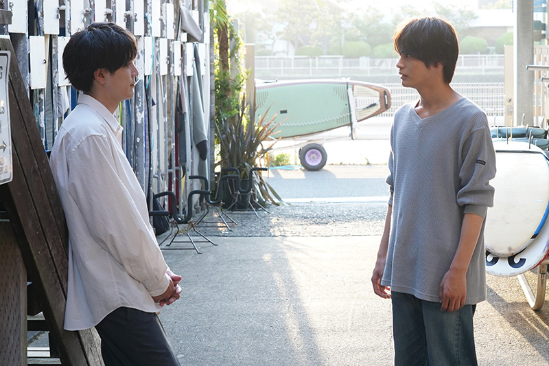 『真夏のシンデレラ』水島健人(間宮祥太朗)、牧野匠(神尾楓珠)