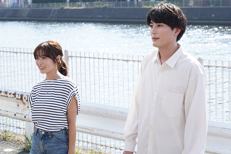 『真夏のシンデレラ』蒼井夏海（森七菜）、水島健人（間宮祥太朗）