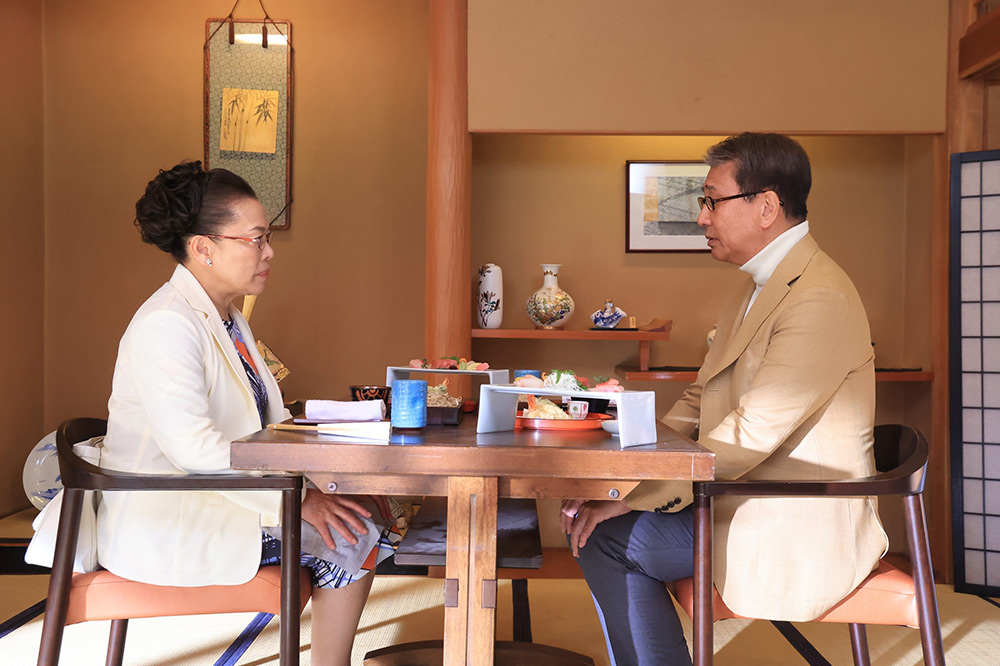 『続・続・最後から二番目の恋』長倉和平(中井貴一)、伊佐山良子(柴田理恵)