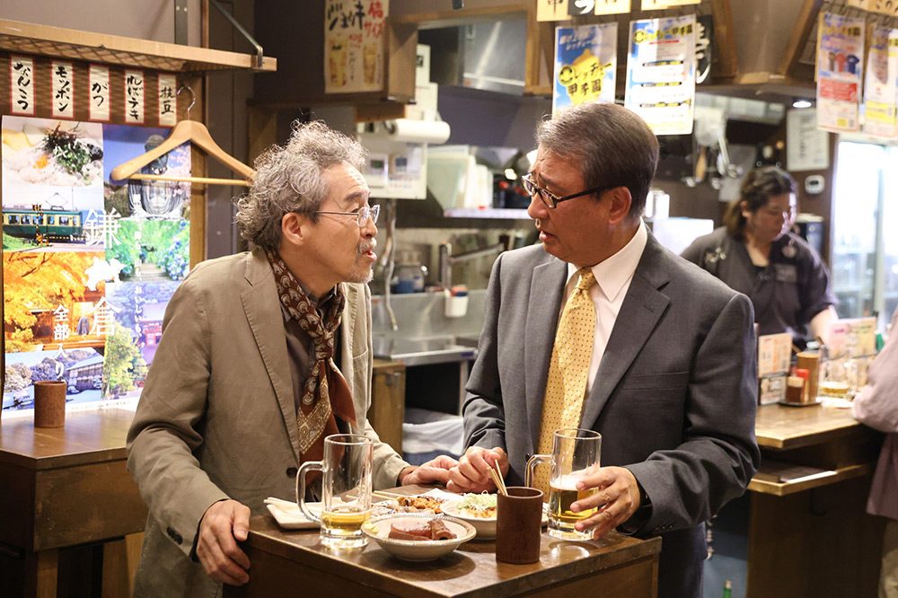 『続・続・最後から二番目の恋』長倉和平(中井貴一)、水谷広行(浅野和之)