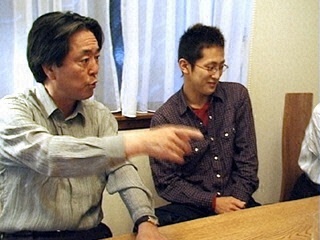 曺東鉉（チョウ・ドンヒョン）さんと息子のソンハくん