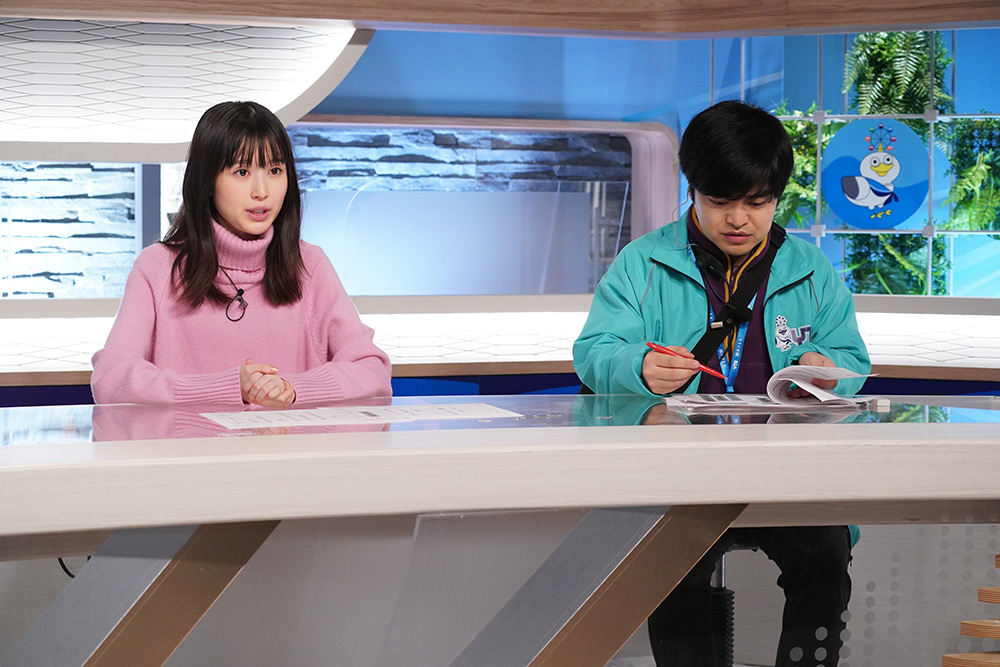ONE DAY~聖夜のから騒ぎ~ 立葵査子(福本莉子)、前島洋平(加藤諒)