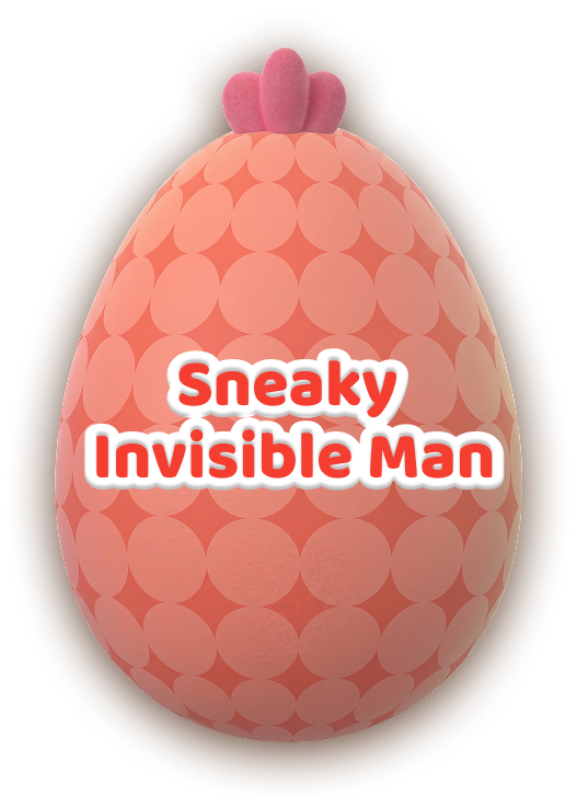 Sneaky Invisible Man