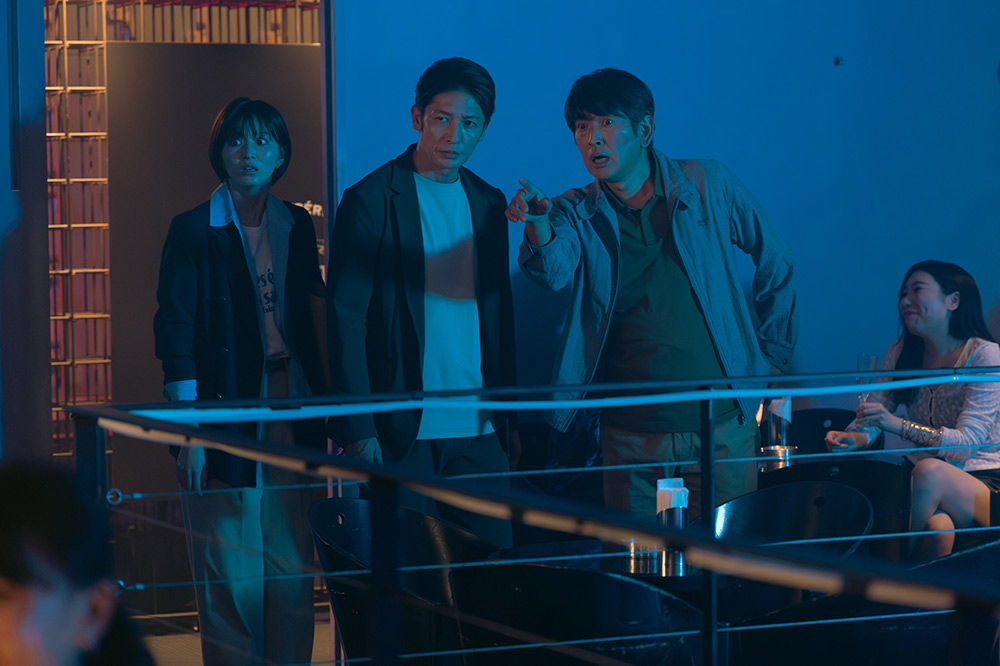 『プロフェッショナル　保険調査員・天音蓮』天音蓮（玉木宏）、栗田凛（岡崎紗絵）