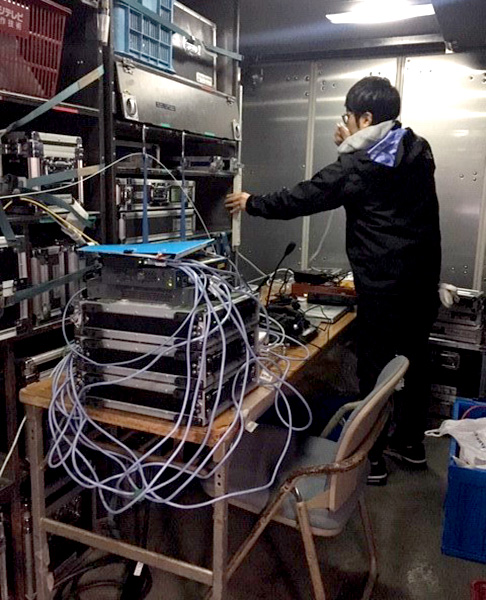 回線管制部 福岡優紀