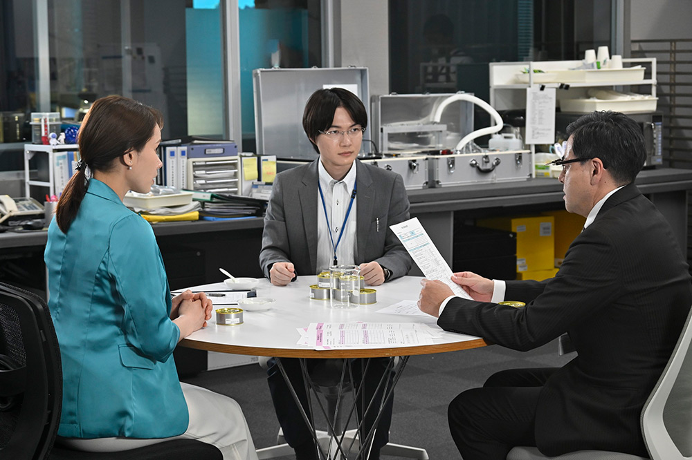『サバ缶、宇宙へ行く』木島真（神木隆之介）、東口亮治（鈴木浩介）、皆川有紀（ソニン）