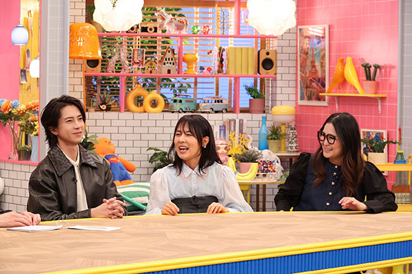 左から）山下智久、井森美幸、ギャル曽根