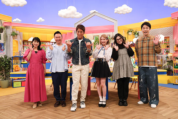 左から）生野陽子（フジテレビアナウンサー）、山内健司（かまいたち）、長嶋一茂、塩月希依音（NMB48）、ギャル曽根、濱家隆一（かまいたち）