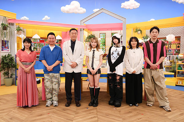 左から）生野陽子（フジテレビアナウンサー）、山内健司（かまいたち）、内藤剛志、KEIKO（ME：I）、あの、井森美幸、濱家隆一（かまいたち）