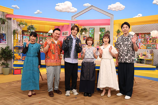 左から）生野陽子（フジテレビアナウンサー）、山内健司（かまいたち）、DAIGO、高橋成美、磯野貴理子、濱家隆一（かまいたち）