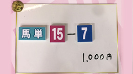 みんなのKEIBA みんなの夢馬券 井崎脩五郎 馬券画像