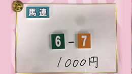 みんなのKEIBA みんなの夢馬券 井崎脩五郎 馬券画像