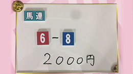 みんなのKEIBA みんなの夢馬券 井崎脩五郎 馬券画像