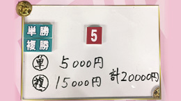 みんなのKEIBA みんなの夢馬券 レッド吉田 馬券画像