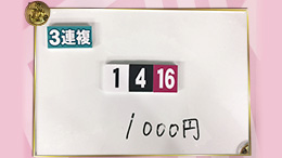 みんなのKEIBA みんなの夢馬券 井崎脩五郎 馬券画像