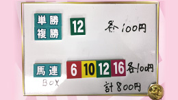 みんなのKEIBA みんなの夢馬券 井崎脩五郎 馬券画像