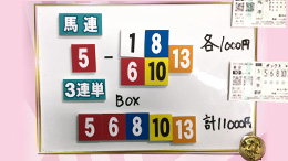 みんなのKEIBA みんなの夢馬券 細江純子 馬券画像