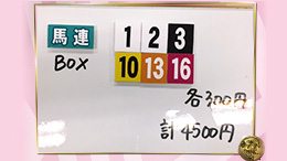 みんなのKEIBA みんなの夢馬券 今井りか 馬券画像