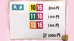 みんなのKEIBA みんなの夢馬券 井崎脩五郎 馬券画像