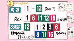 みんなのKEIBA みんなの夢馬券 細江純子 馬券画像