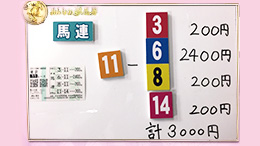 みんなのKEIBA みんなの夢馬券 井崎脩五郎 馬券画像