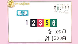 みんなのKEIBA みんなの夢馬券 高田秋 馬券画像