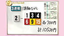 みんなのKEIBA みんなの夢馬券 渡辺舞 馬券画像