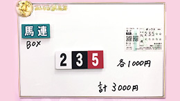 みんなのKEIBA みんなの夢馬券 井崎脩五郎 馬券画像