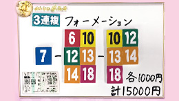 みんなのKEIBA みんなの夢馬券 田中道子 馬券画像