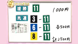 みんなのKEIBA みんなの夢馬券 井崎脩五郎 馬券画像