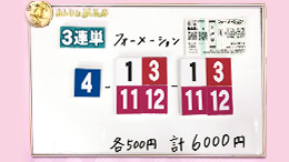 みんなのKEIBA みんなの夢馬券 小嶋陽菜 馬券画像