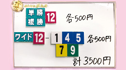 みんなのKEIBA みんなの夢馬券 鈴木淑子 馬券画像