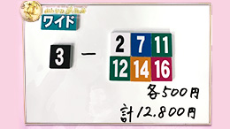 みんなのKEIBA みんなの夢馬券 細江純子 馬券画像