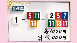 みんなのKEIBA みんなの夢馬券 岩瀬仁紀 馬券画像