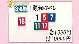 みんなのKEIBA みんなの夢馬券 宮澤佐江 馬券画像