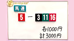 みんなのKEIBA みんなの夢馬券 井崎脩五郎 馬券画像