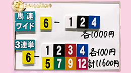 みんなのKEIBA みんなの夢馬券 細江純子 馬券画像